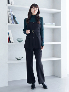 LADYMADE(レディメイド) |クロスベルトフレアパンツ