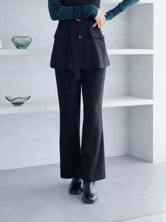 LADYMADE(レディメイド) |クロスベルトフレアパンツ