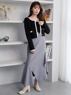 LADYMADE(レディメイド) |ハイウエストベルトマーメイドスカート