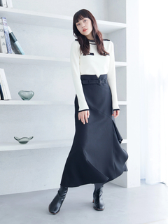 LADYMADE(レディメイド) |ハイウエストベルトマーメイドスカート