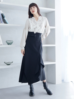 LADYMADE(レディメイド) |ハイウエストベルトマーメイドスカート