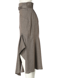 LADYMADE(レディメイド) |ハイウエストベルトマーメイドスカート