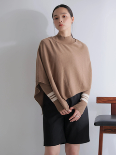 LADYMADE(レディメイド) |ケープセットラインリブニット