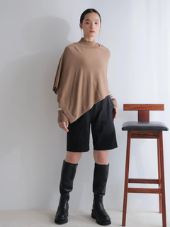 LADYMADE(レディメイド) |ケープセットラインリブニット