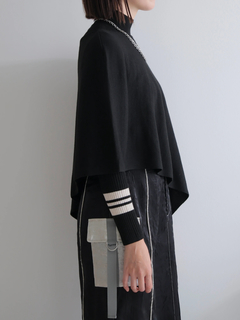 LADYMADE(レディメイド) |ケープセットラインリブニット