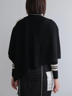 LADYMADE(レディメイド) |ケープセットラインリブニット