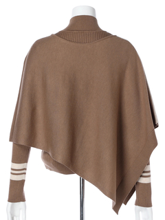 LADYMADE(レディメイド) |ケープセットラインリブニット