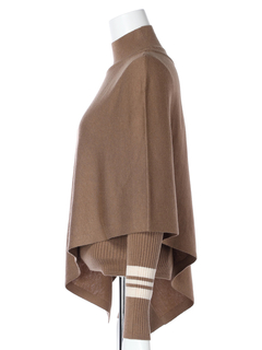 LADYMADE(レディメイド) |ケープセットラインリブニット