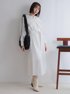 LADYMADE(レディメイド) |ターンバックロングシャツワンピース