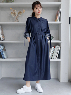 LADYMADE(レディメイド) |ターンバックロングシャツワンピース