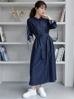 LADYMADE(レディメイド) |ターンバックロングシャツワンピース