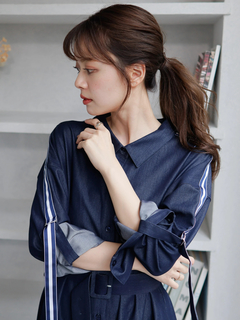 LADYMADE(レディメイド) |ターンバックロングシャツワンピース