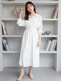 LADYMADE(レディメイド) |ターンバックロングシャツワンピース