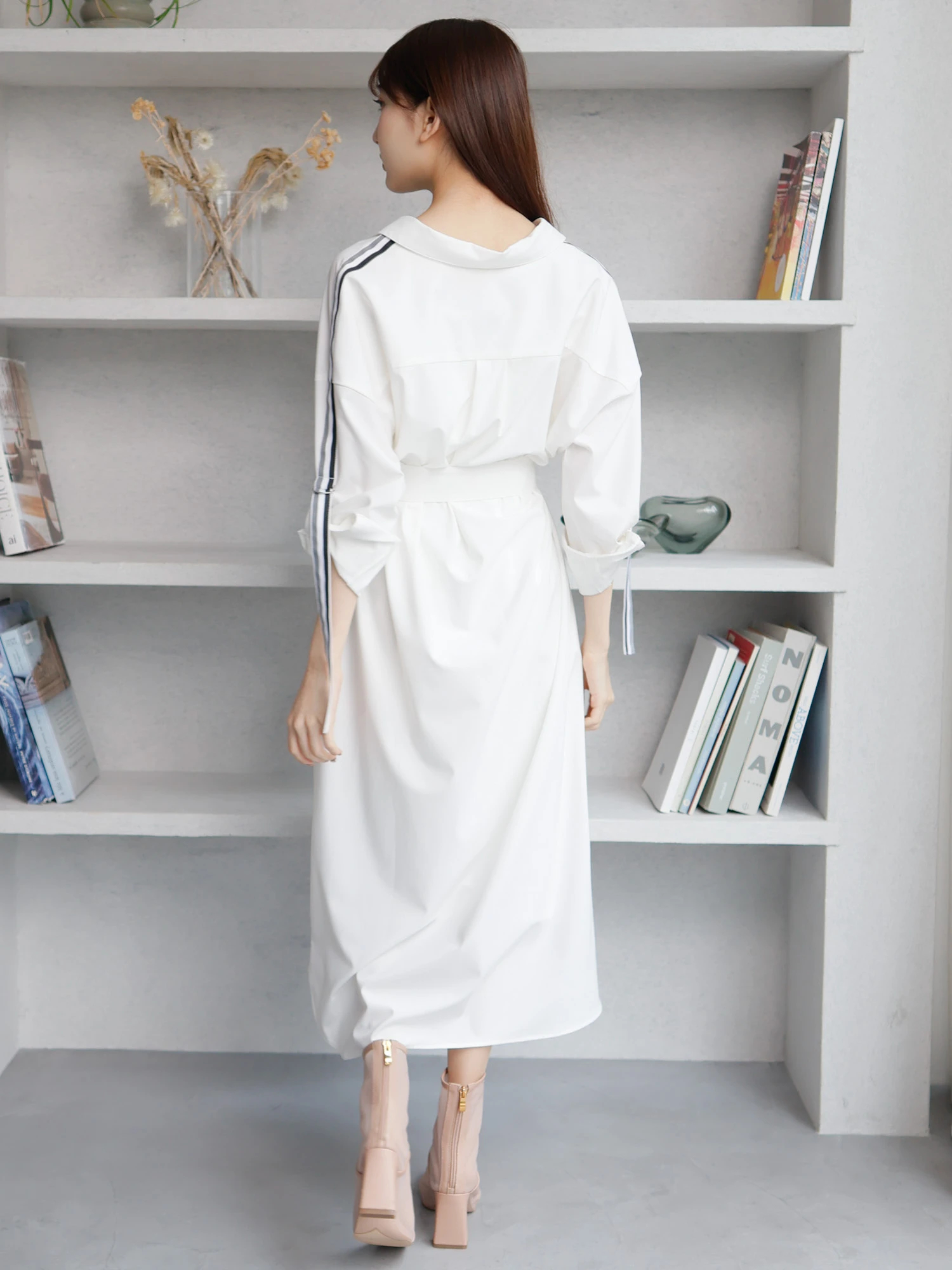 LADYMADE（レディメイド）｜ ターンバックロングシャツ