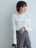 LADYMADE(レディメイド)通販 | オープンスリーブボーダーニット