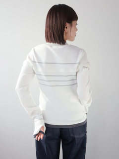 LADYMADE(レディメイド) |オープンスリーブボーダーニット