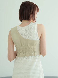 LADYMADE(レディメイド) |アシンメトリーカラーワンショルビスチェ