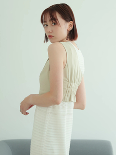 LADYMADE(レディメイド) |アシンメトリーカラーワンショルビスチェ