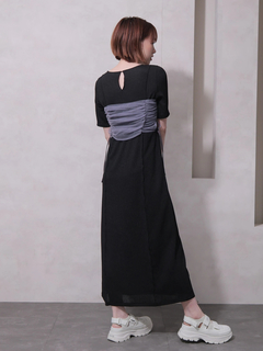 LADYMADE(レディメイド) |チュールビスチェレイヤードカットワンピース