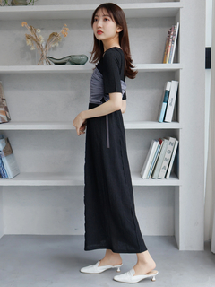 LADYMADE(レディメイド) |チュールビスチェレイヤードカットワンピース