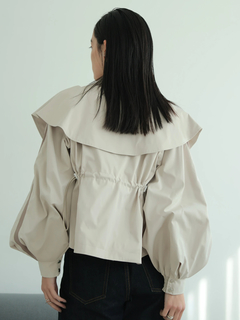 LADYMADE(レディメイド) |タックボリュームスリーブZIPブルゾン