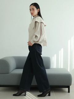 LADYMADE(レディメイド) |タックボリュームスリーブZIPブルゾン