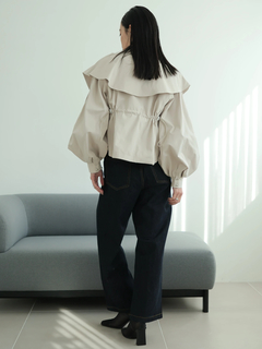 LADYMADE(レディメイド) |タックボリュームスリーブZIPブルゾン