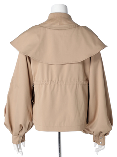 LADYMADE(レディメイド) |タックボリュームスリーブZIPブルゾン