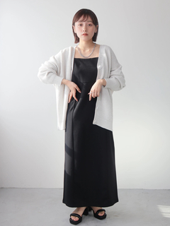 LADYMADE(レディメイド) |バイカラーラメニットカーディガン