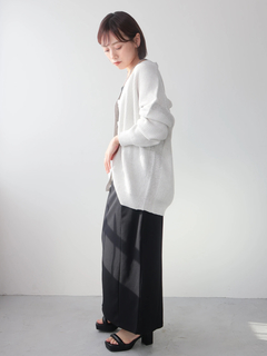 LADYMADE(レディメイド) |バイカラーラメニットカーディガン