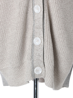 LADYMADE(レディメイド) |バイカラーラメニットカーディガン