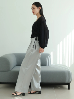 LADYMADE(レディメイド) |シャーリングシアーニットカーディガン