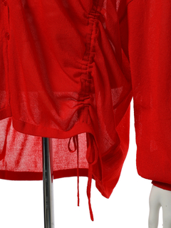 LADYMADE(レディメイド) |シャーリングシアーニットカーディガン