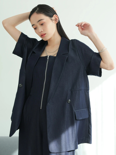 LADYMADE(レディメイド) |ハーフスリーブドロストジャケット