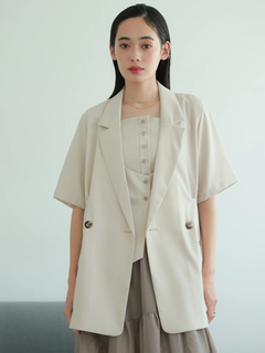 LADYMADE(レディメイド) |ハーフスリーブドロストジャケット