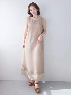 LADYMADE(レディメイド) |レースアップメッシュワンピース