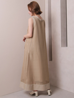 LADYMADE(レディメイド) |レースアップメッシュワンピース