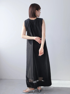 LADYMADE(レディメイド) |レースアップメッシュワンピース