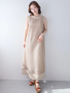 LADYMADE(レディメイド) |レースアップメッシュワンピース