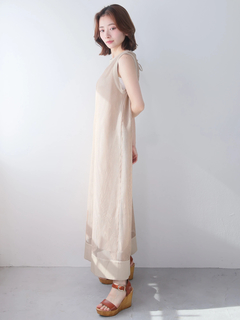 LADYMADE(レディメイド) |レースアップメッシュワンピース