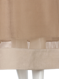 LADYMADE(レディメイド) |レースアップメッシュワンピース