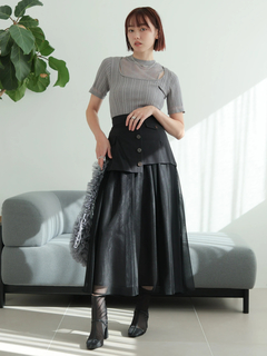 LADYMADE(レディメイド) |ワークポケットメッシュスカート