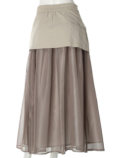 LADYMADE(レディメイド) |ワークポケットメッシュスカート