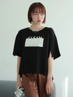 LADYMADE(レディメイド) |シルバープリントロゴTシャツ