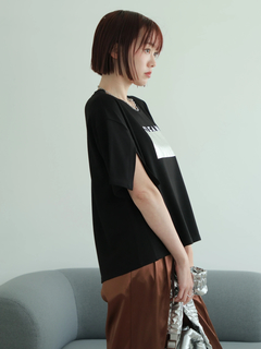 LADYMADE(レディメイド) |シルバープリントロゴTシャツ