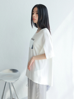 LADYMADE(レディメイド) |シルバープリントロゴTシャツ
