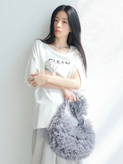 LADYMADE(レディメイド) |シルバープリントロゴTシャツ