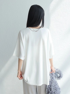 LADYMADE(レディメイド) |シルバープリントロゴTシャツ
