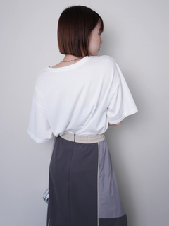 LADYMADE(レディメイド) |シルバープリントロゴTシャツ
