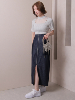 LADYMADE(レディメイド) |メッシュポケットジップタイトスカート